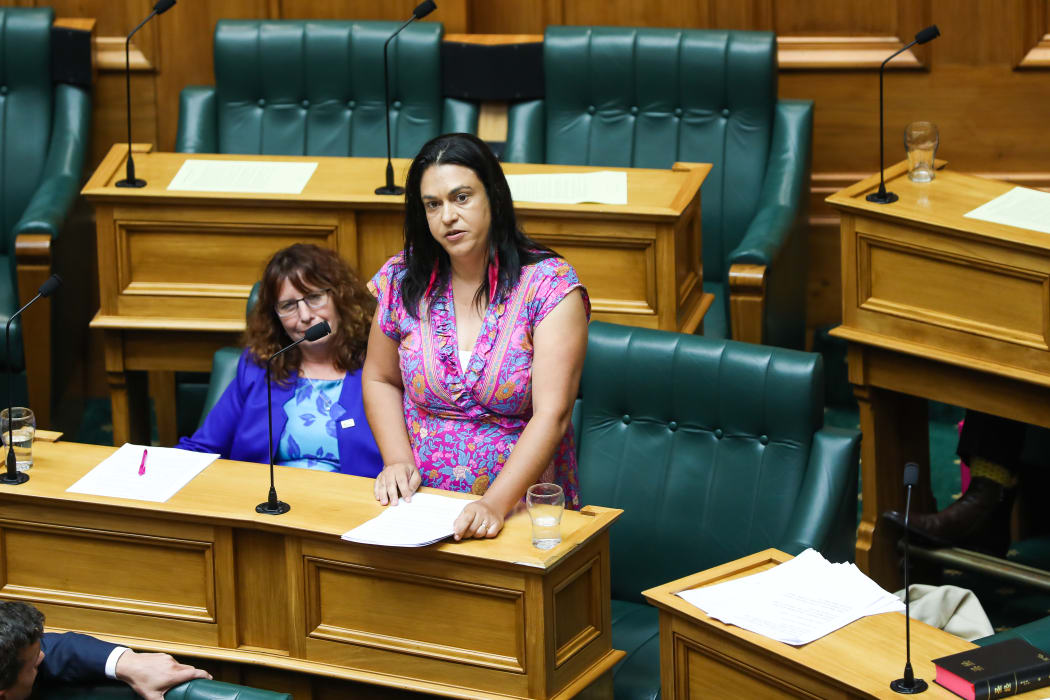 ACT MP Karen Chhour speaks in the debating chamber