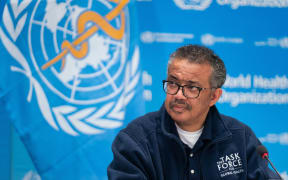 WHO Director-General Tedros Adhanom Ghebreyesus on 16 May.