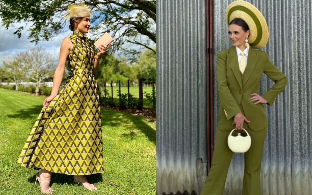 Claudia Campbell, left, and Laura Williams, right, are both finalists in the Melbourne Cup BFashion on the Field events for 2024.