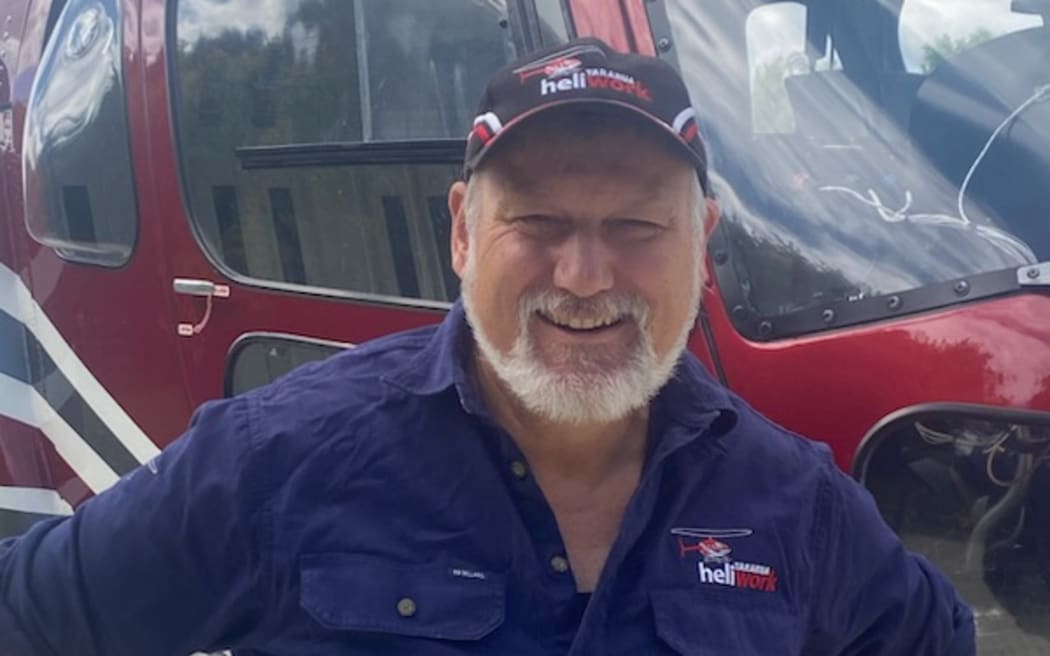 Tararau Heliwork pilot Dave Bramwell-Cooke