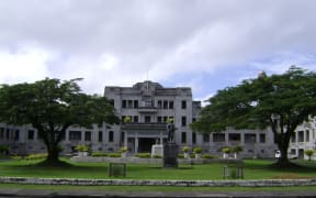Government buildings in Fiji.