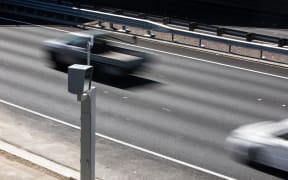 Speed camera in Wellington