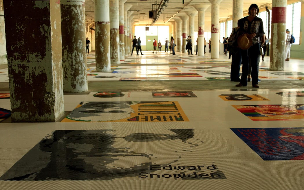 An Ai Weiwei exhibition which was held on Alcatraz in San Francisco last year.