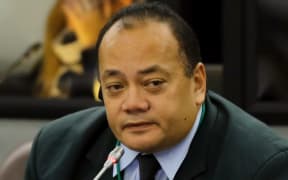 Tonga's then Deputy PM and now PM, Siaosi Sovaleni.