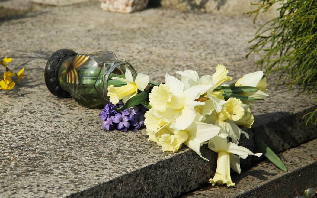 Mourners are being urged not to leave plastic flowers on graves.