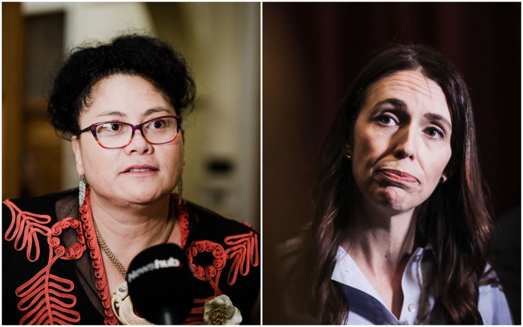 Louisa Wall and Jacinda Ardern