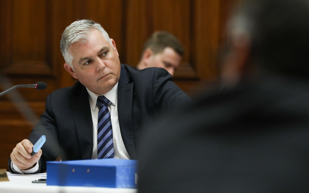 National MP Mark Mitchell in select committee