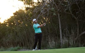 NZ's Ben Campbell has a share of the lead after the first round of the Fiji International