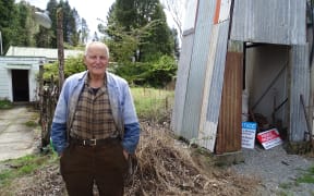 Tony Barrett at his Candlelight property near Greymouth.