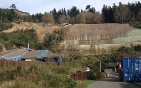 The old quarry was stabilised at a cost of $1 million.