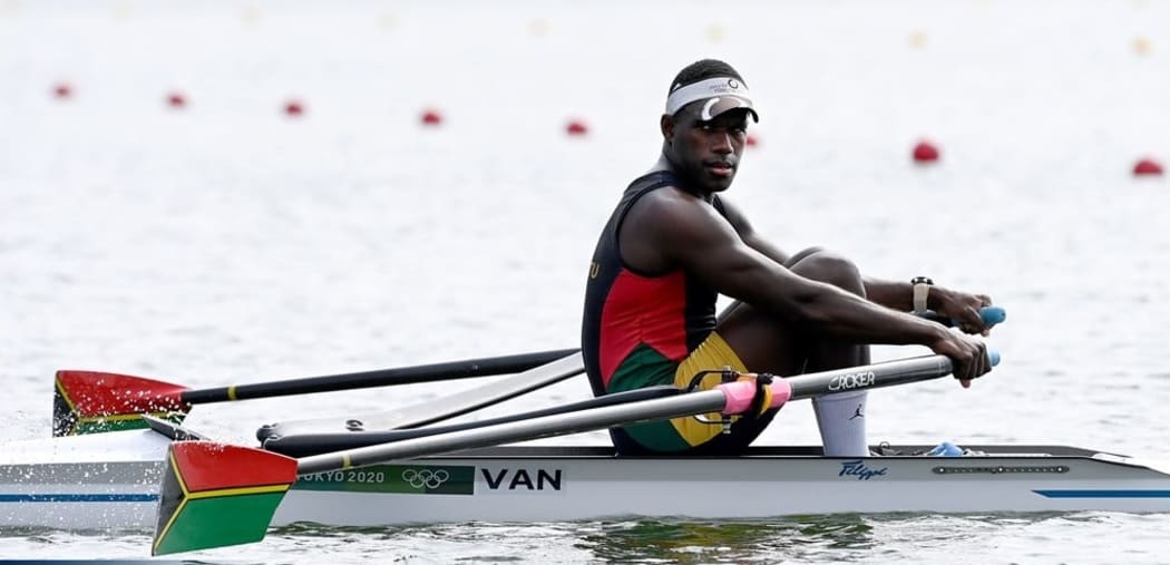 Vanuatu rower Rio Rii received a wild card to compete at the Olympics after the qualifying regatta was cancelled because of Covid-19.