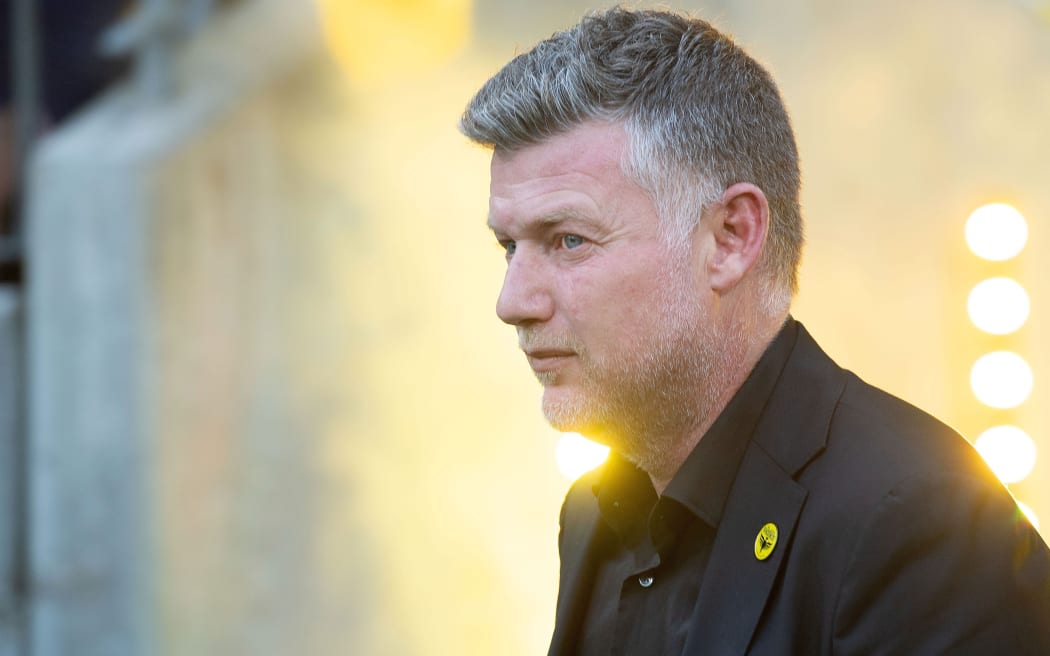Phoenix head coach Ufuk Talay during the A-League - Phoenix v Western United football match at Sky Stadium in Wellington on Friday the 21st February 2020. Copyright Photo by Marty Melville / www.Photosport.nz