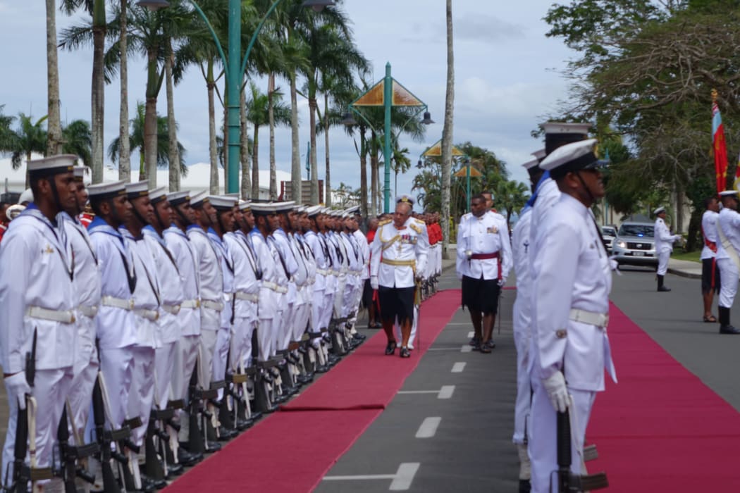 Opening of the 2015 session of parliament in Fiji