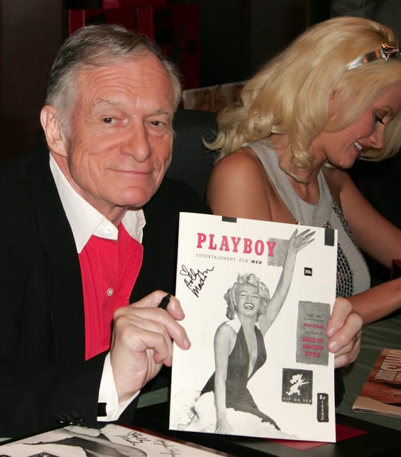 Playboy founder Hugh Hefner