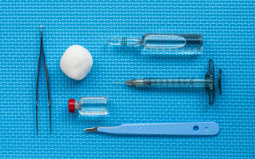Illustration on aesthetic medicine and surgery. 
Paris 

VOISIN/PHANIE (Photo by VOISIN / Phanie / Phanie via AFP)