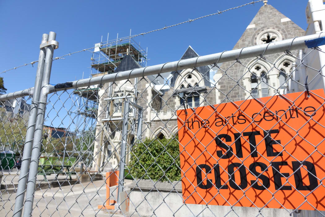 Asbestos was discovered at the old Christchurch Boys High building, which is now part of the Christchurch Arts Centre.