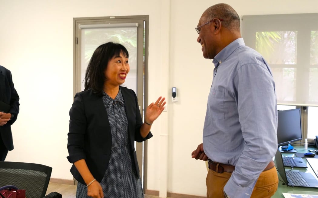 New Caledonia’s President Alcide Ponga meets Nouméa-based Japanese Consul Yuko Hotta – 5 March 2025