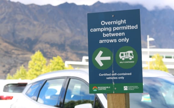 Queenstown Lakes District Council introduced new freedom camping rules in December restricting campers to designated sites.