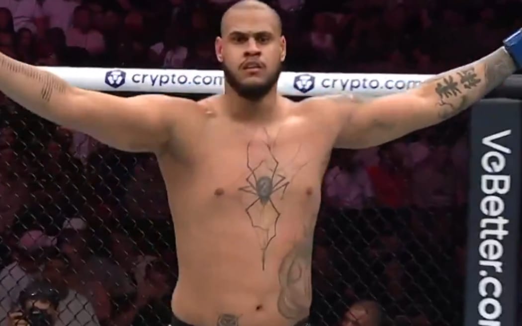 Tallison Texeira knocked out NZ/Australian UFC fighter Justin Tafa in just 35 seconds.