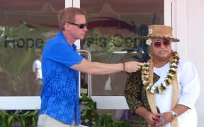 The opening of the Hope Dialysis Center in Vaitogi