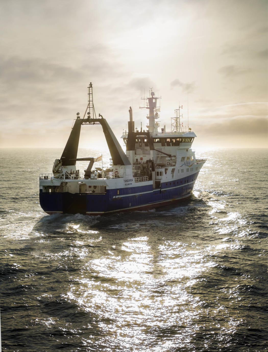 The NIWA ship Tangaroa