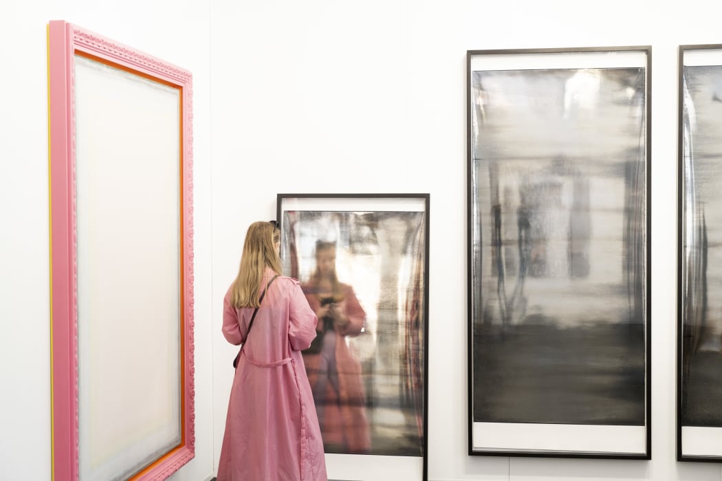 One of the artworks on display at the Auckland Art Fair in 2019.