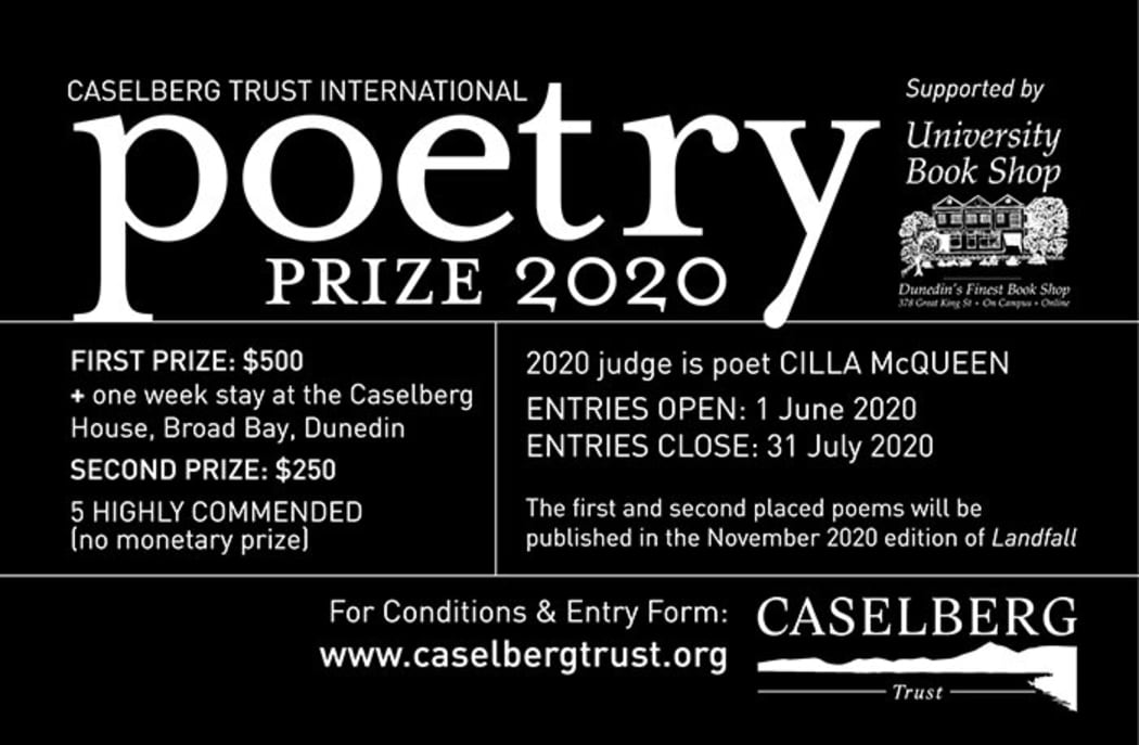  2020 Caselberg Trust International Poetry Competition