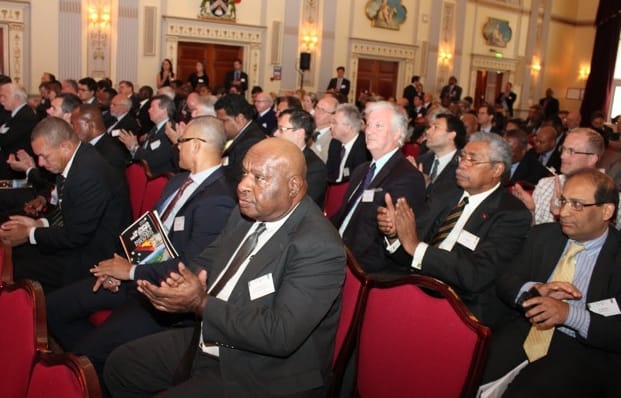 Audience at the inaugural United Kingdom - Papua New Guinea Trade and Investment Forum in London.
