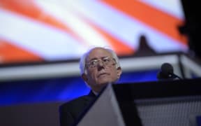 Boos erupted as Bernie Sanders called on his supporters to back Hillary Clinton, at the Democrat National Convention.