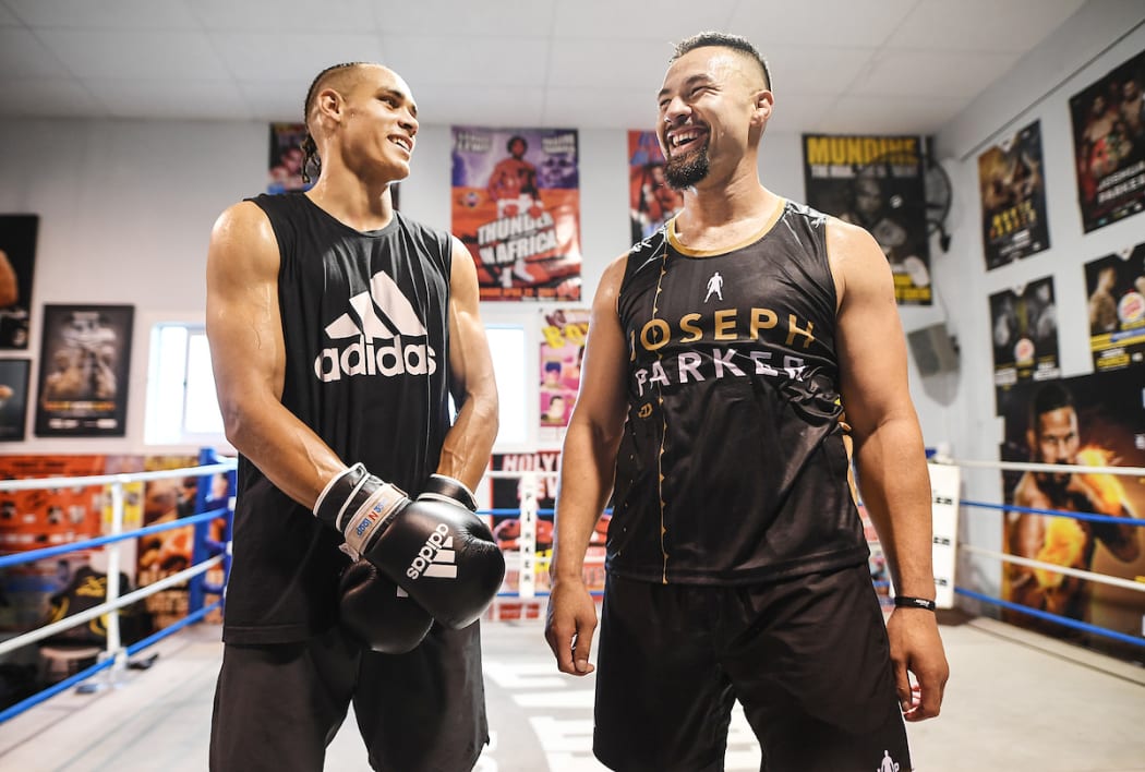 Amateur light heavyweight boxer David Nyika joins New Zealand professional heavyweight boxer Joseph Parker in camp ahead of the 'Fight of the Century'.