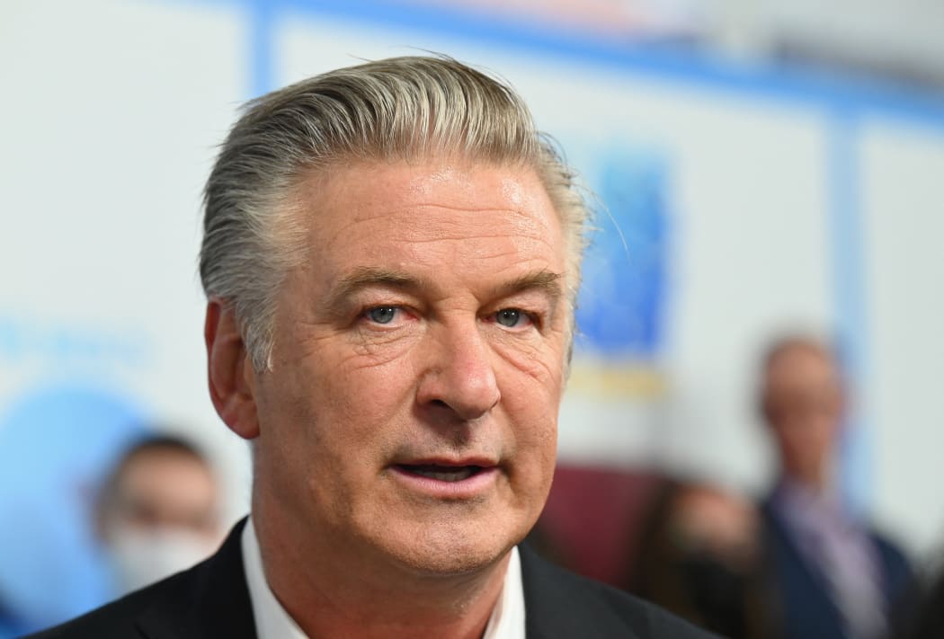 file photo taken on June 22, 2021 US actor Alec Baldwin