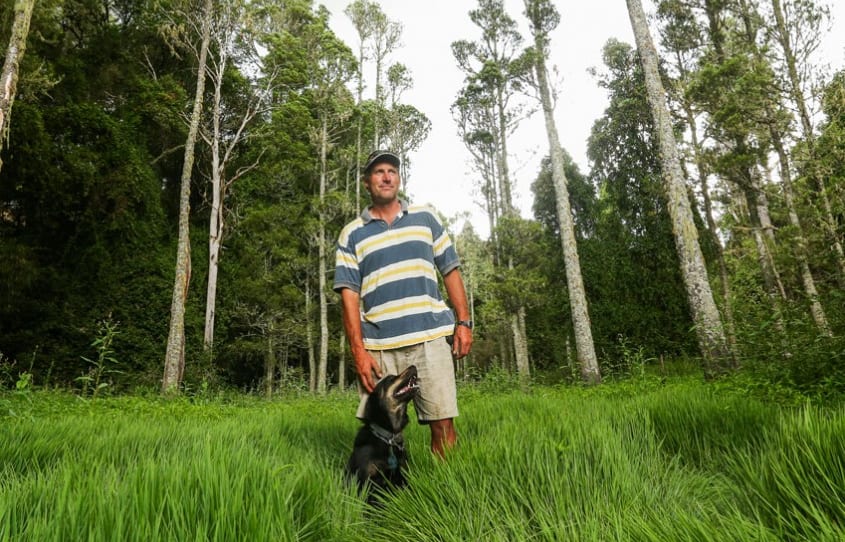 Greg Hart on his farm