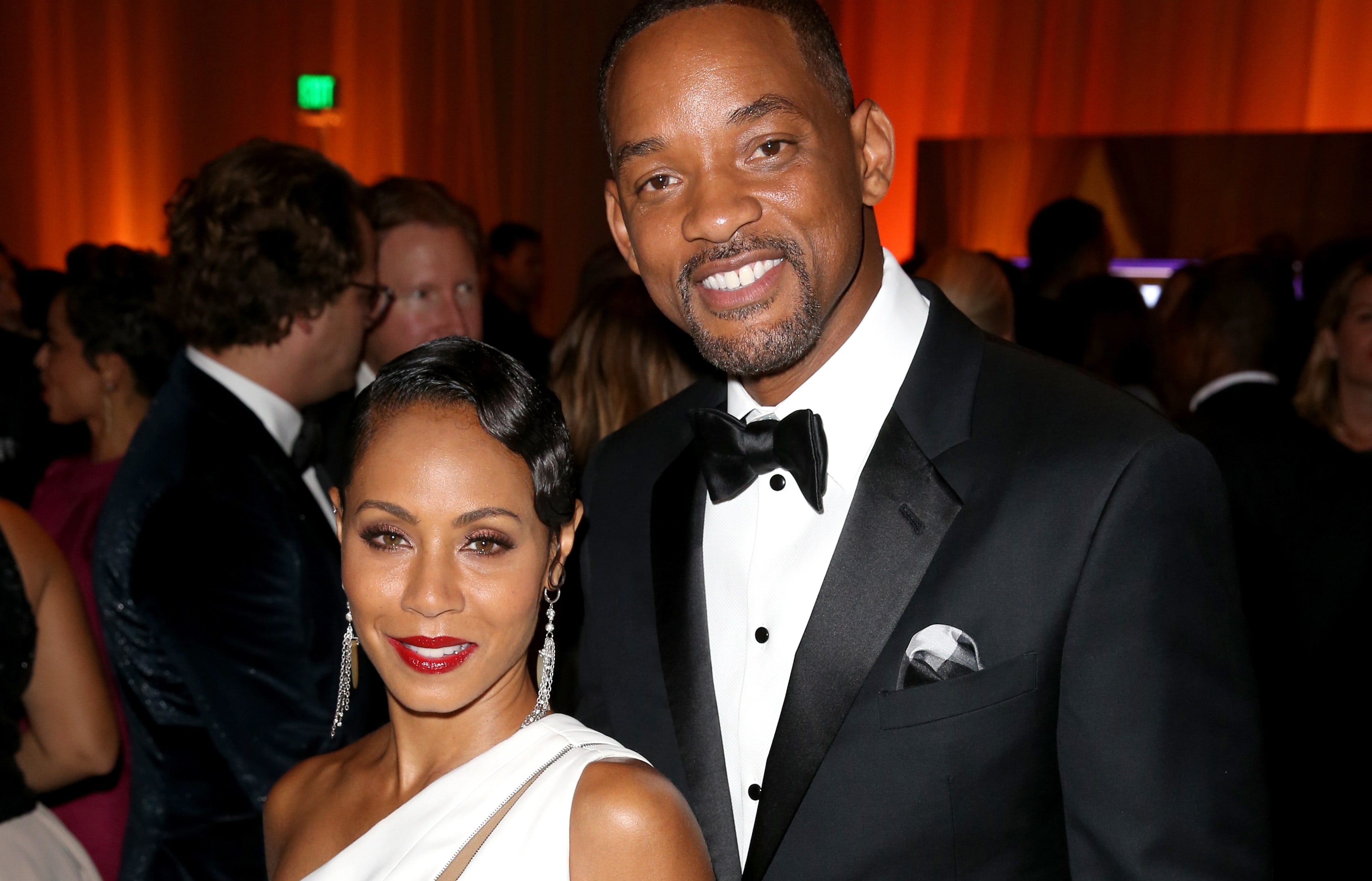 Jada Pinkett Smith and her husband Will Smith.