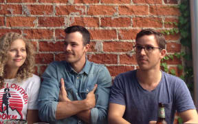 Delia Cormack, Tom Simcock and Jonathan Lewis.