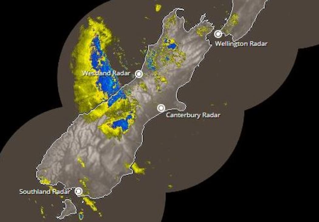 Heavy rain is set to batter the South Island.