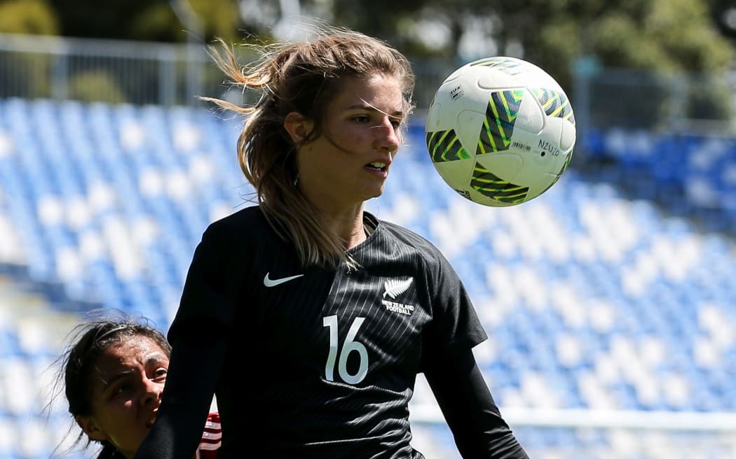 New Zealand footballer Tayla Christensen.