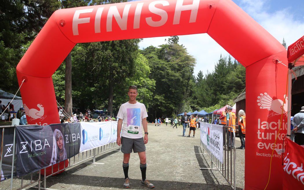 Simon Shelton flew in from Christchurch just to take on the 42km challenge at the Aotearoa Afghanistan Marathon on 16 November, 2024.