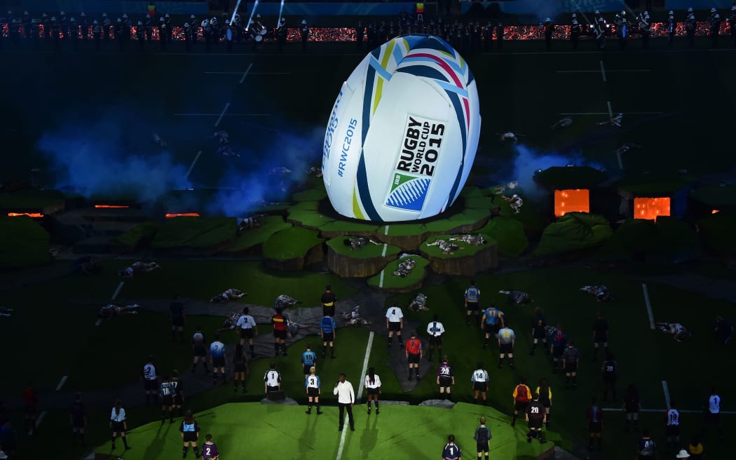 The opening ceremony of the 2015 World Cup.