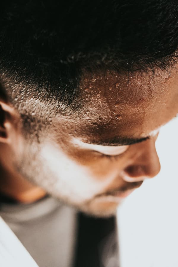 There are many different types of sweat.