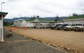 LNG Project site in Papua new Guinea's Hela Province.