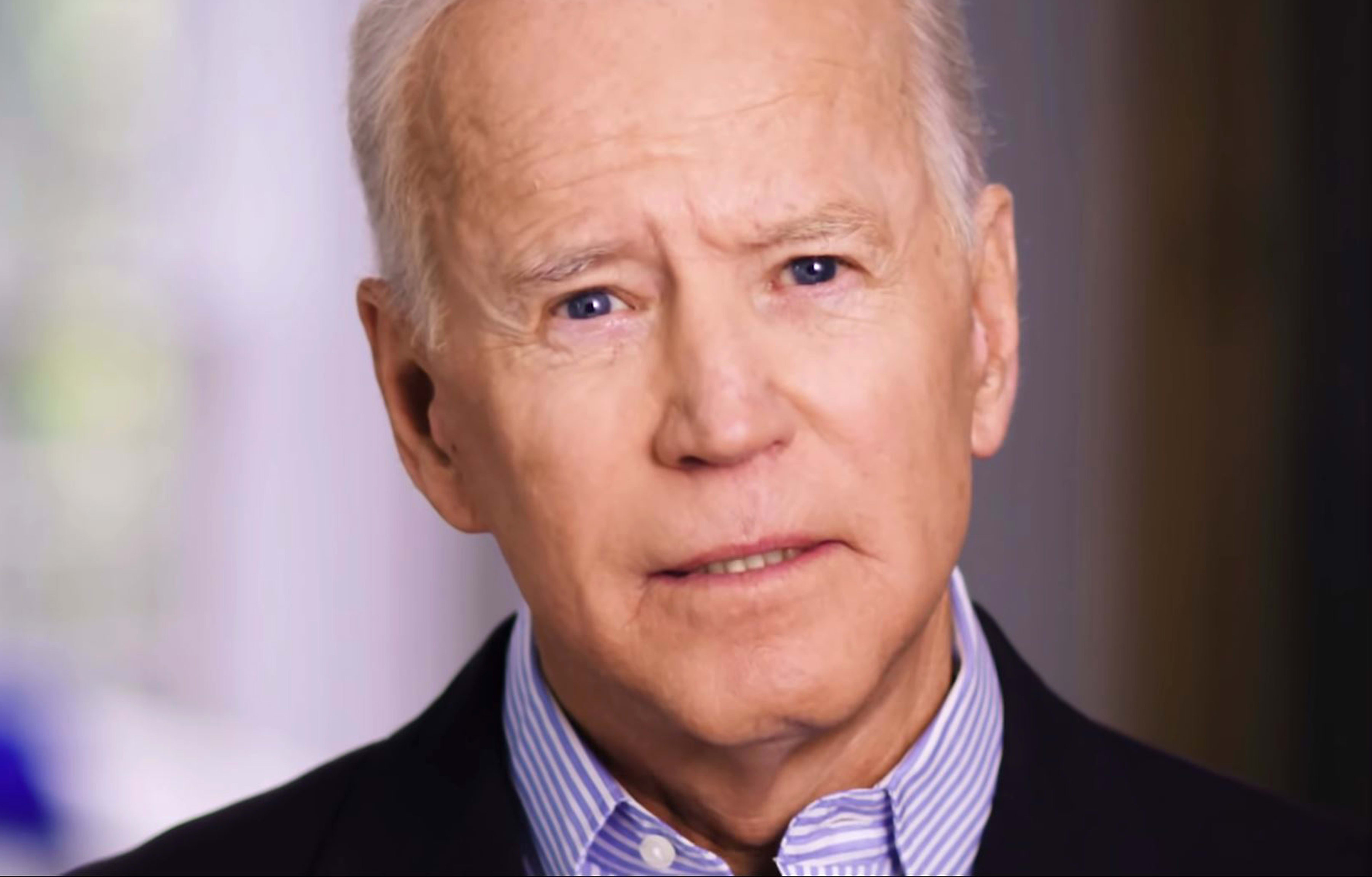 In this still image taken from video released by the Joe Biden 2020 Presidential Campaign, former US Vice President Joe Biden on April 25, 2019, announces his bid for the presidency in the 2020 elections.