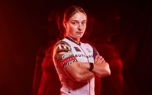 New Zealand cyclist Olivia Ray.
