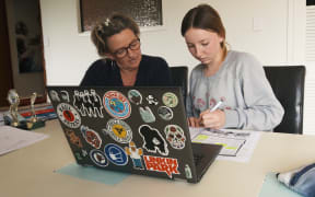 Jane Warrington and her daughter Jaime Warrington.