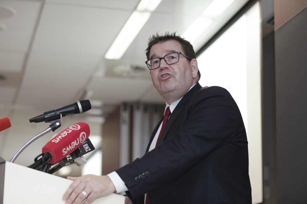 Finance Minister, Grant Robertson. Half Year Economic Financial Update.