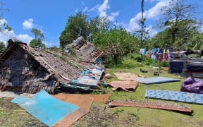 Destroyed houses