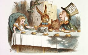 A colour illustration of Alice by John Tenniel