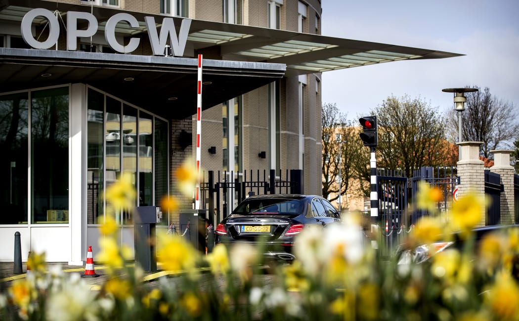 The headquarters of the Organisation for the Prohibition of Chemical Weapons (OPCW).