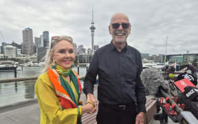 Desley Simpson and Wayne Brown.