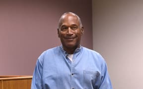 OJ Simpson at his parole hearing in Nevada.