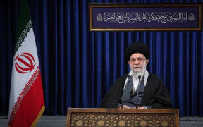 Iranian Supreme Leader Ayatollah Ali Khamanei delivers remarks on Joint Comprehensive Plan of Action on Iran Nuclear Issue in 2015 between five permanent members of United Nations Security Council, Germany and Iran on 17 February 2021 in Tehran, Iran.